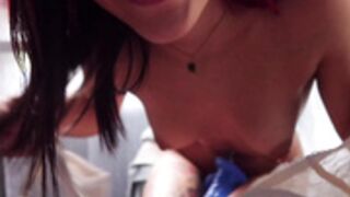 Littleviv dildo fuck