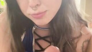 prosexx pov bj + cumshot in kitana cosplay