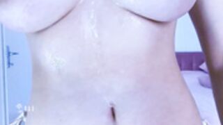 Deniseone licks boobs, some talents lick their cunts