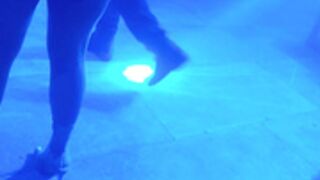 Nightclub sluts upskirt