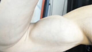 Biceps close up