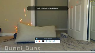 bunni_buns sexy nurse dildo ride