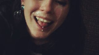 Kitty gets plastered