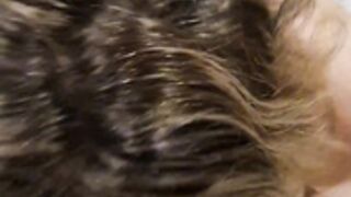 Polish loca leather skirt & blowjob