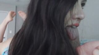 UrGirlfriend AHEAGAO TONGUE OUT