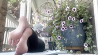 Mikayla Miles Back view Soles