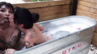 catarina double blowjob