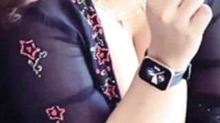 Kirmani boobs cleavage