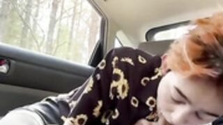Lacypet fuck stranger in car