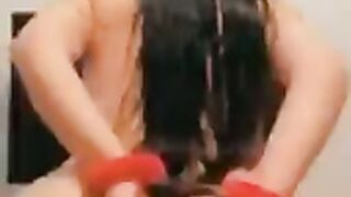 C Lust cuffed assjob