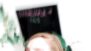 CIM gorgeous little pale redhead