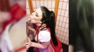 Alicia ahegao suck