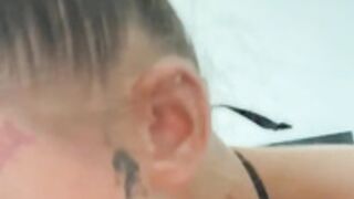EX OLympic gymnast Ashton gives medal winning BJ