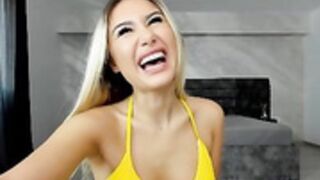 _myaa heels and bikini