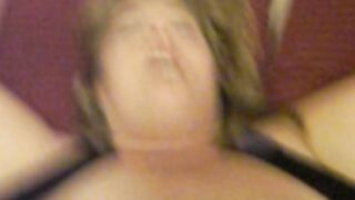 Fat slut cuffed and ready to fuck