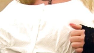 Bambi blaze got milk breast expansion