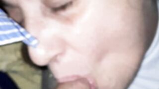 The neighbor's cock is for my wife's mouth