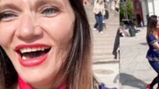 KimberlyX’s   first cumwalk  hot