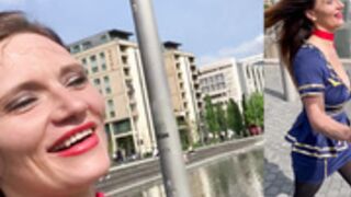 KimberlyX’s   first cumwalk  hot