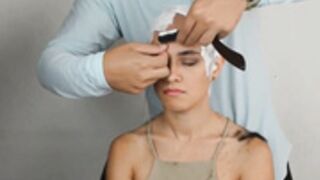 stunning girl shaved smooth bald 2