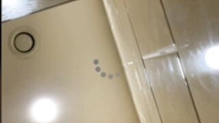 AngelinaTeller Pussy Fingering In Public Bathroom