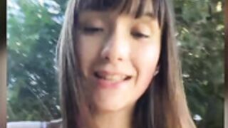 Petiteabbyx squirt outdoors