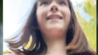 Petiteabbyx squirt outdoors