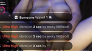 Manshiaroraa full nude fingering show