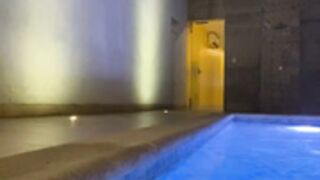 Andrea_Tattoo1 in a pool