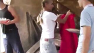 Blonde Bisexual Threesome