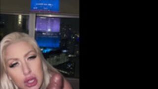 Mz Dani Sucks BBC On Balcony