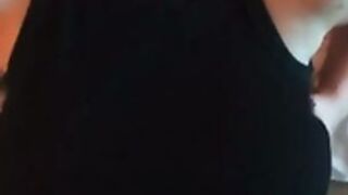 Huge cumshot on clothes cum on shirt
