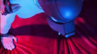 Trans pup pounded hard