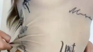 Nastyaa Teasing in See thru mesh PPV Onlyfans