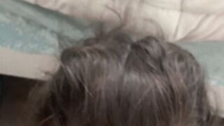 Sam Paige taking a facial