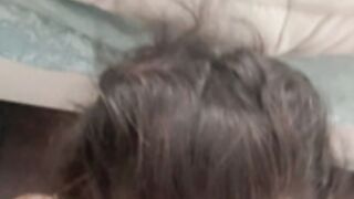 Sam Paige taking a facial