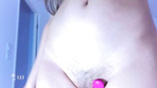 Deniseone smiles even with her fat cunt slit