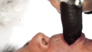 The blowjob to the black cock is my passion