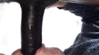 The blowjob to the black cock is my passion