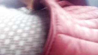 __valentina18 flashing on the bus