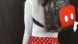 Olivia Mae - day 12 - minnie mouse