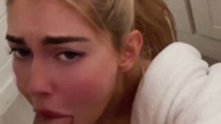 Olivia Mae - day 08 - BG Bathroom Sextape with Creampie
