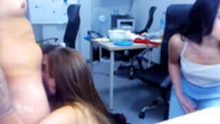 Anabel054 2019-10-24 Anabel and her worker facialized -