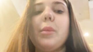 _babycherry jerks off her fat 18yo cunt in Galeria Spb