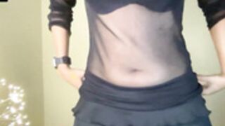 Etashahere Boobs+Back fireworks nd dance