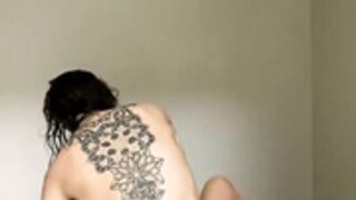 Kayedengreen onlyfans live dildo stool ride