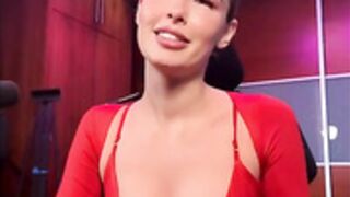 Elena Kamperi 7th September Topless Livestream