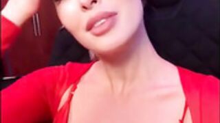 Elena Kamperi 7th September Topless Livestream