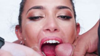 Nuria Millan #2 Bukkake (full video link below)