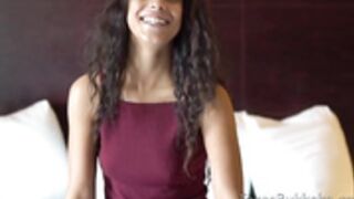 beurette adrianna's first bukkake